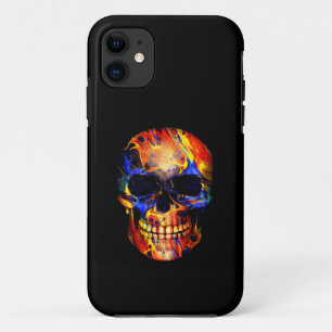 Case-Mate iPhone CASE CRÂNE PEINTURE NÉON ABSTRAIT