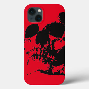iPhone 13 Coque Crâne rouge