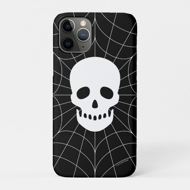 Coques Case-Mate iPhone Crâne Spiderweb (Dos)