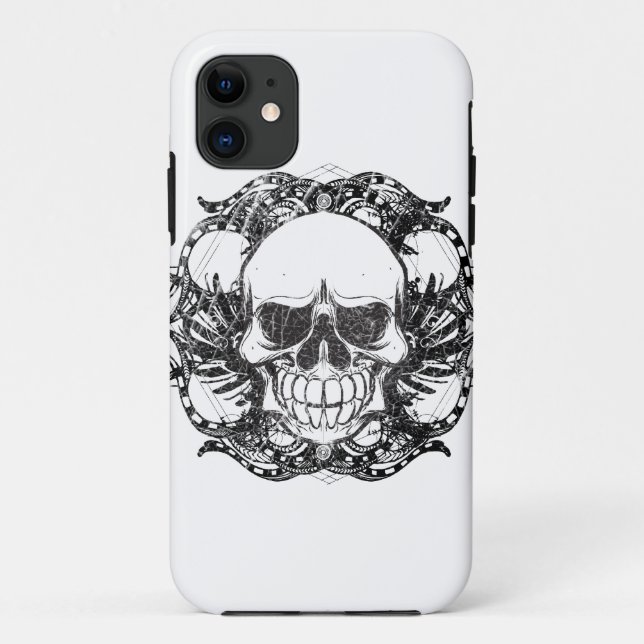 Coques Case-Mate iPhone Crâne tribal (Dos)