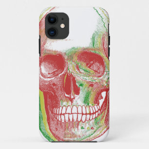 Coque iPhone 11 Crâne tricolore de Rasta