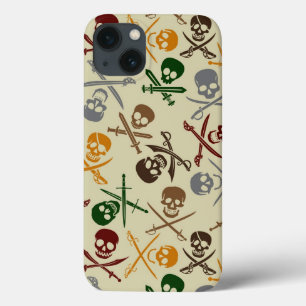 Case-Mate iPhone Case Crânes de pirates avec épées croisées