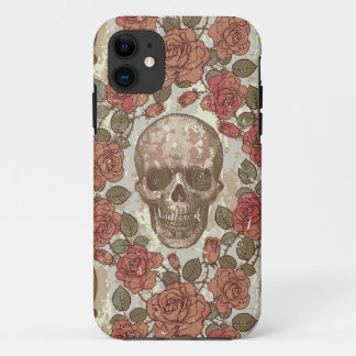 Case-Mate iPhone Case Crânes et roses