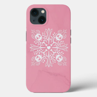 Case-Mate iPhone Case Crânes roses Pastel Goth Kawaii Horreur mignonne