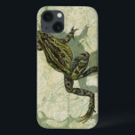 Case-Mate iPhone Case Crapaud Swinning dans l'eau<br><div class="desc">Le studio de vision emploie technique de giclée (français pour la "pour pulvériser ") dans ce morceau d'art. Il rend lui uniques et les différentes nuances du vert souligner la paix sur cette image. Choisissez ce morceau d'illustration pour votre prochain produit de Zazzle.</div>