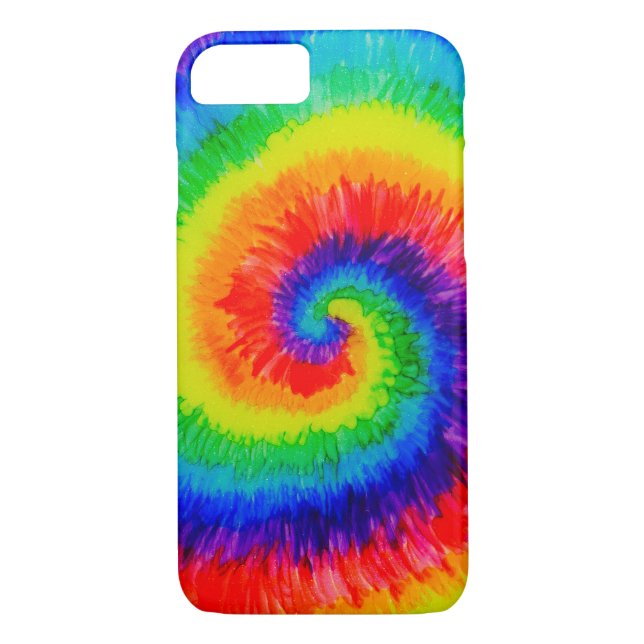 Coques Case-Mate iPhone Cravate arc-en-ciel (Dos)