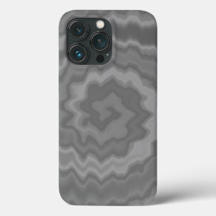 Case-Mate iPhone Case Cravate teint gris super funky rétro tourbillon vi