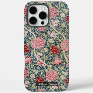 Coque iPhone 16 Pro Max Cray Motif - fleurs&feuilles - WilliamMorris
