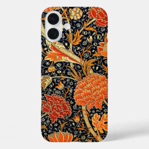 Coque Pour iPhone 16 Plus Cray, un design vintage William Morris