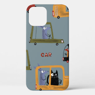 Case-Mate iPhone Case Crayon numérique dessiné à la main couleur pastel