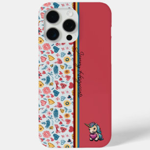 Coque Case-Mate iPhone Crayon Pastel Coeur & Fleurs