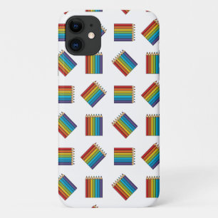 Case-Mate iPhone Case Crayons de couleur arc-en-ciel
