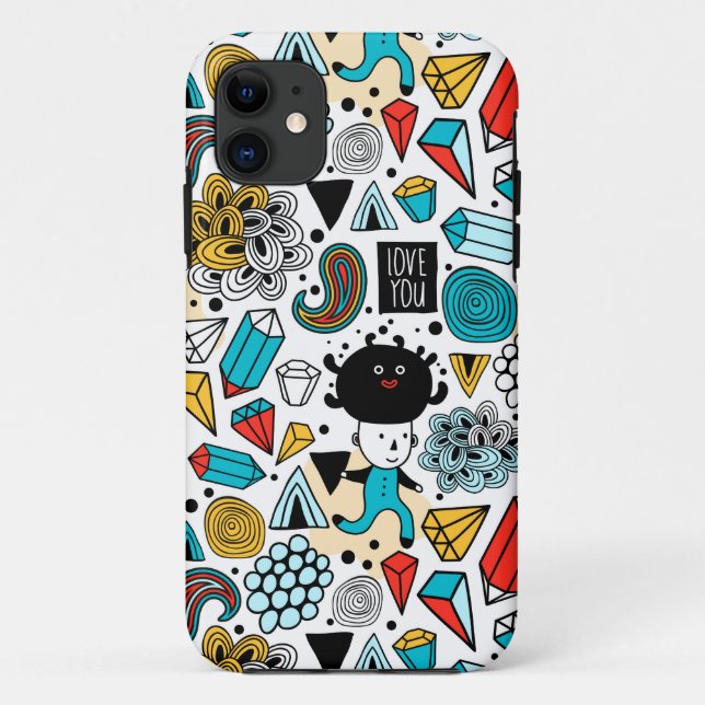 Coques Case-Mate iPhone Crazy head (Dos)