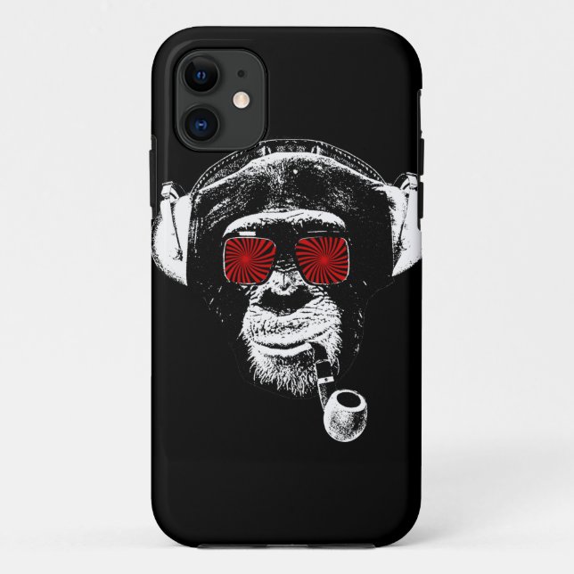 Coques Case-Mate iPhone Crazy singe (Dos)