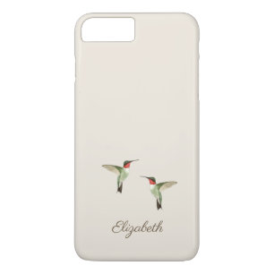 Case-Mate iPhone Case Cream Beige Hummingbird Coque-Mate Ca
