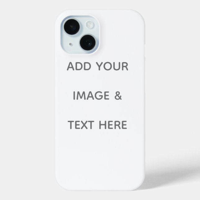 Coques Case-Mate iPhone Create Your Own white  (Verso)