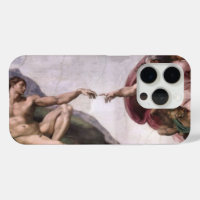 Création d'Adam par Buonarroti Michelangelo