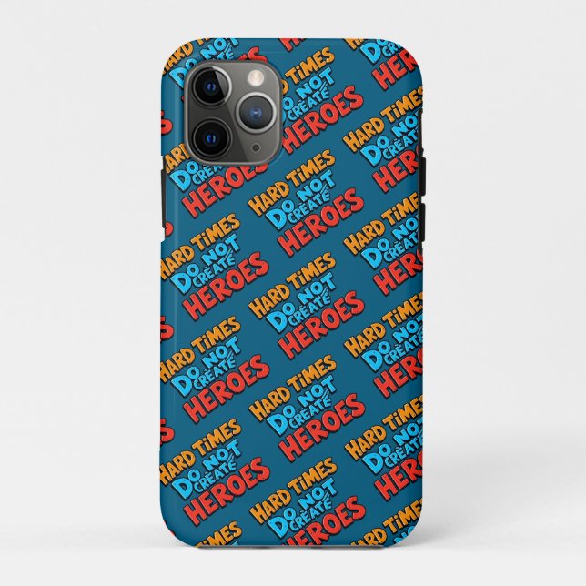 Coques Case-Mate iPhone Création de héros typographiques à dégradé vibrant (Dos)