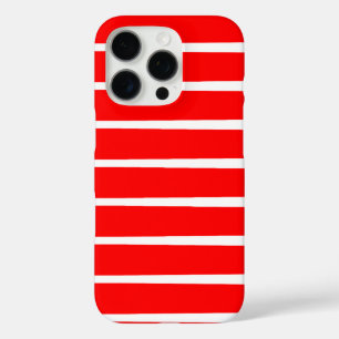 Coque iPhone 16 Pro Création de motif rayé tendance