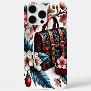Coque iPhone 16 Pro Max Création élégante de fleurs de cerisier
