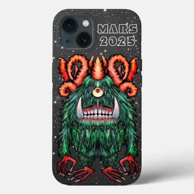 Coques Case-Mate iPhone Créature Alien Mars Cyclop (Verso)