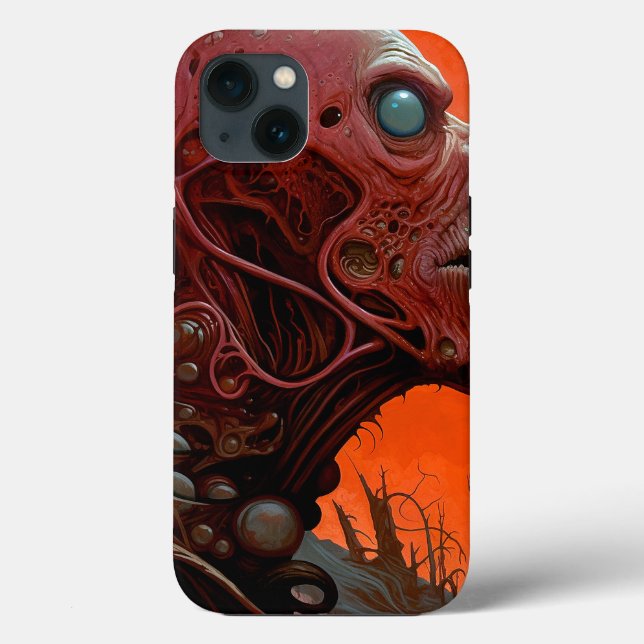 Coques Case-Mate iPhone Créature Alien Sci-fi Horreur Art (Verso)