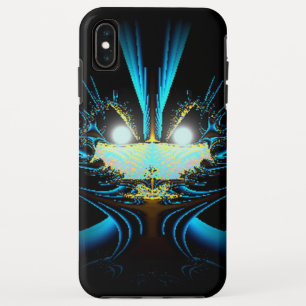 Case-Mate iPhone Case Créature aux yeux lumineux bleu lumineux