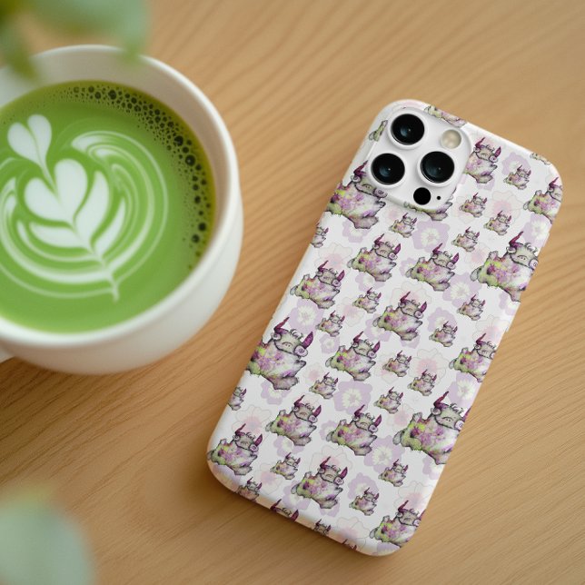 Coques Case-Mate iPhone Créature magique de monstre joyeux footing (Créateur téléchargé)