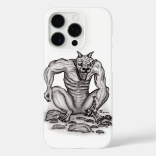 Coque iPhone 16 Pro Créature mixte - Troll, Golem et Diable