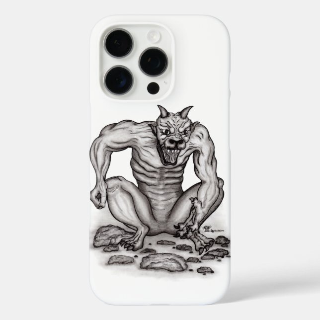 Coques Case-Mate iPhone Créature mixte - Troll, Golem et Diable (Verso)