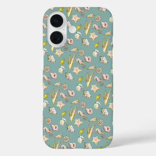 Coque Pour iPhone 16 Créatures de l'aquamarine océanique