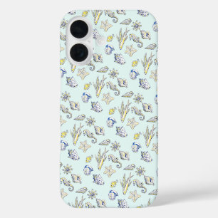Coque Pour iPhone 16 Créatures de l'aquamarine océanique