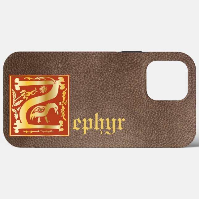 Coques Case-Mate iPhone Créatures mythiques du XVIe siècle Capitale décora (Verso (horizontal))