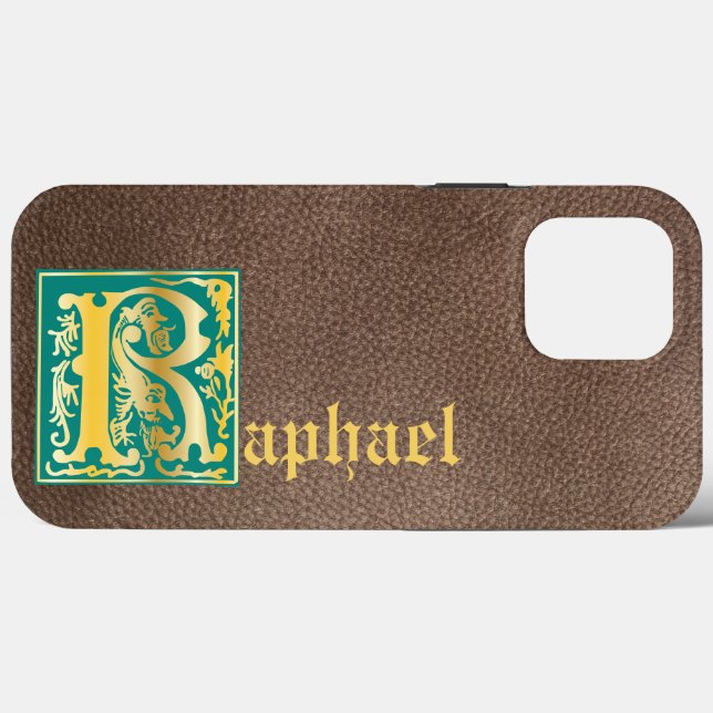 Coques Case-Mate iPhone Créatures mythiques du XVIe siècle Capitale décora (Verso (horizontal))