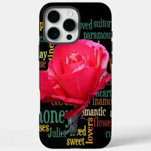 Coque iPhone 16 Pro Max Créez Vos Propres Mots Rosy Beau Fantastique