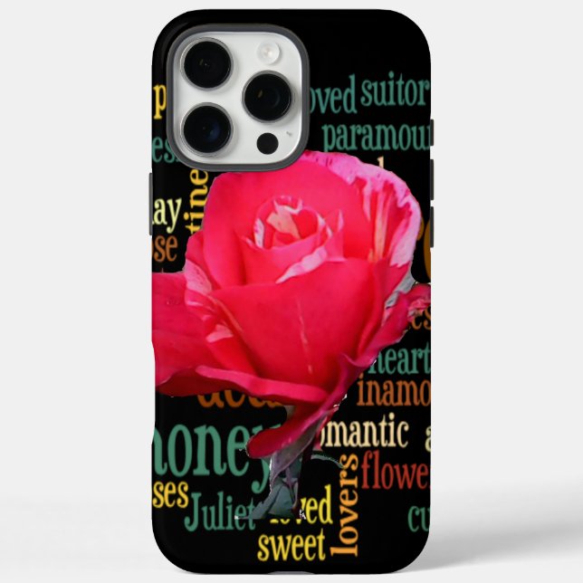 Coques Case-Mate iPhone Créez Vos Propres Mots Rosy Beau Fantastique (Verso)