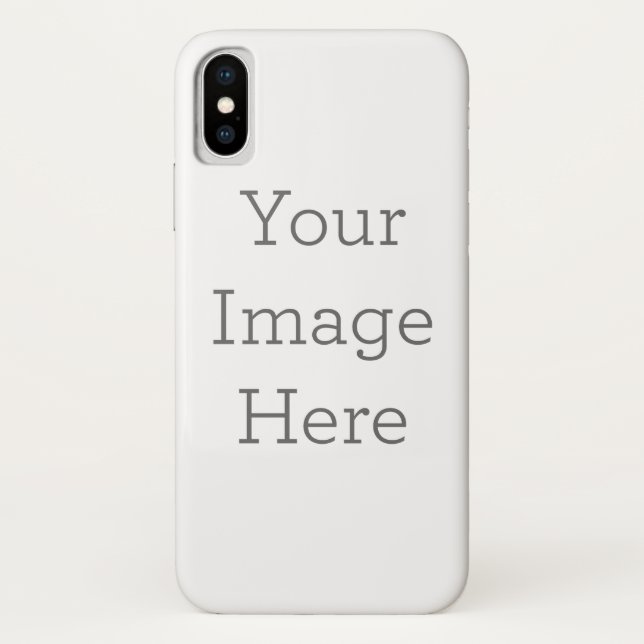 Coque téléphonique Case-Mate, iPhone X d'Apple, Barely There (Dos)