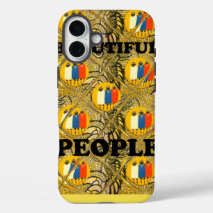 Coque Pour iPhone 16 Plus Créez Votre Propre Beau Peuple Afric Traditionnel
