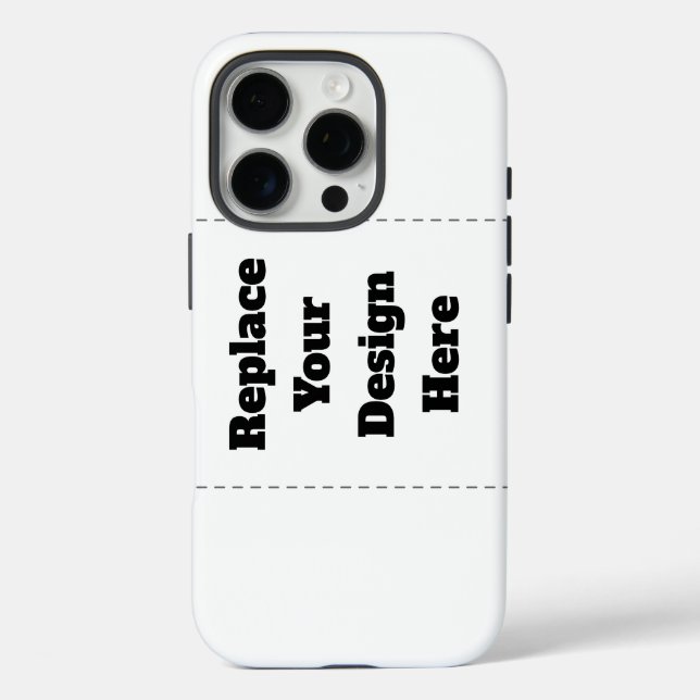 Coques Case-Mate iPhone Créez votre propre blanc  (Verso)