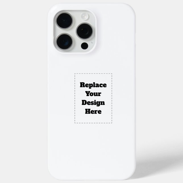 Coques Case-Mate iPhone Créez Votre Propre blanc (Verso)