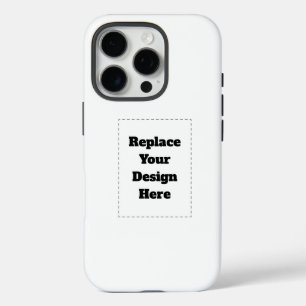 Coque iPhone 16 Pro Créez votre propre blanc 