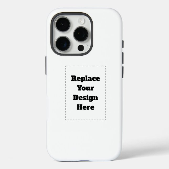 Coques Case-Mate iPhone Créez votre propre blanc  (Verso)