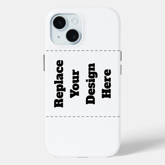 Coques Case-Mate iPhone Créez Votre Propre blanc (Verso)