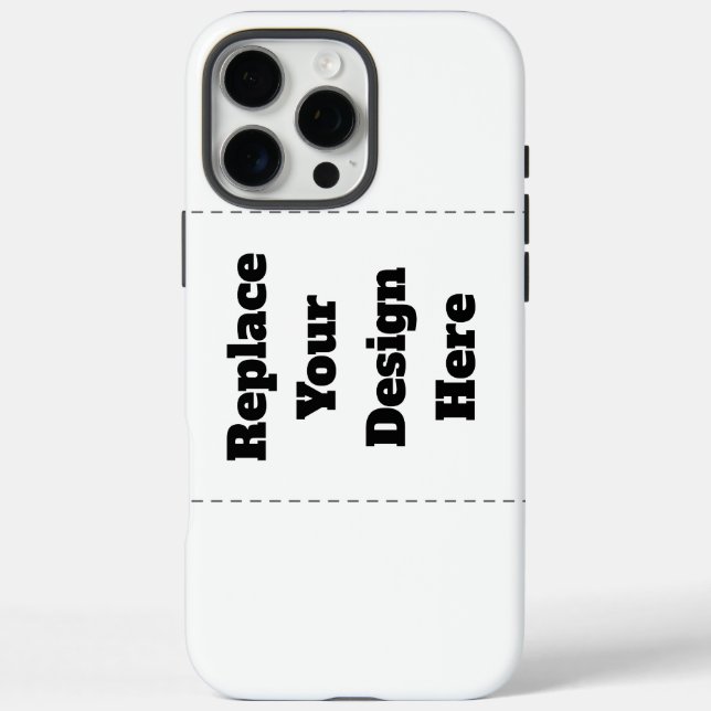Coques Case-Mate iPhone Créez votre propre blanc  (Verso)