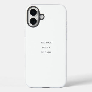 Coque Pour iPhone 16 Plus Créez votre propre blanc 
