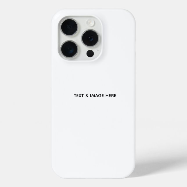 Coques Case-Mate iPhone Créez votre propre blanc (Verso)