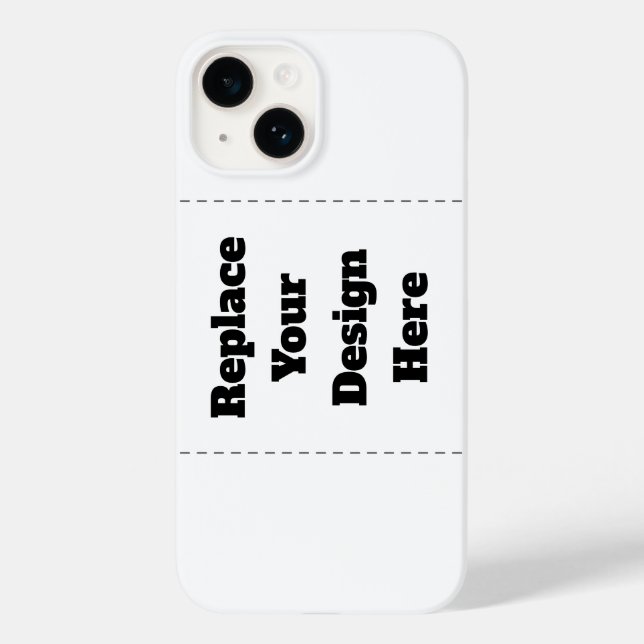 Coques Case-Mate iPhone Créez votre propre blanc  (Verso)