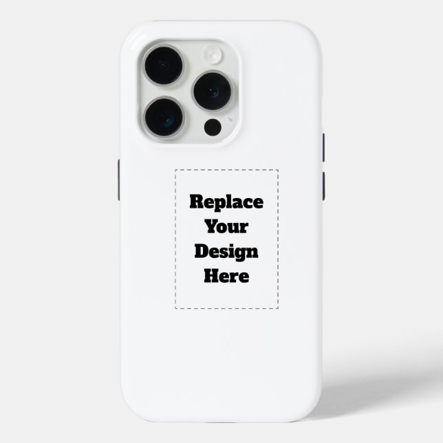 Coques Case-Mate iPhone Créez votre propre blanc  (Verso)
