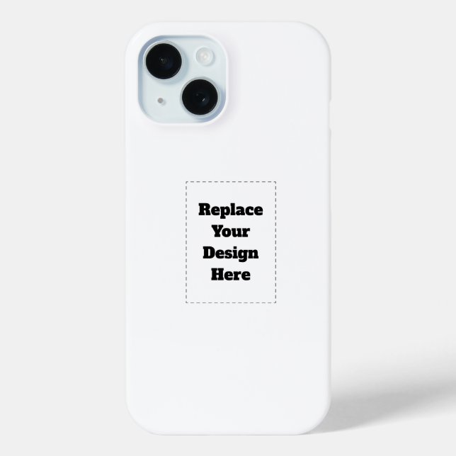 Coques Case-Mate iPhone Créez votre propre blanc  (Verso)