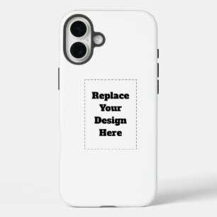 Coque Pour iPhone 16 Plus Créez votre propre blanc